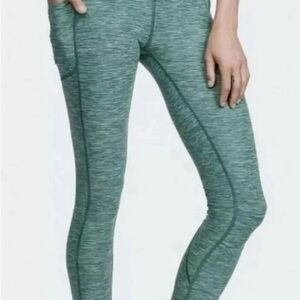 Victoria's Secret Teal Heathered Leggings